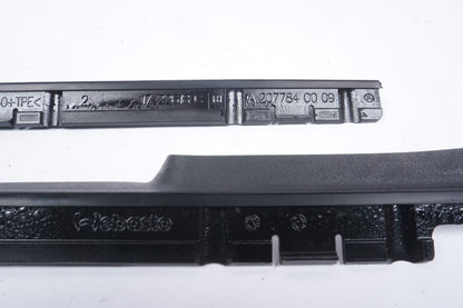10-17 Mercedes W207 E350 E550 Coupe Panoramic Sunroof Rail Frame Trim 2Pcs OEM