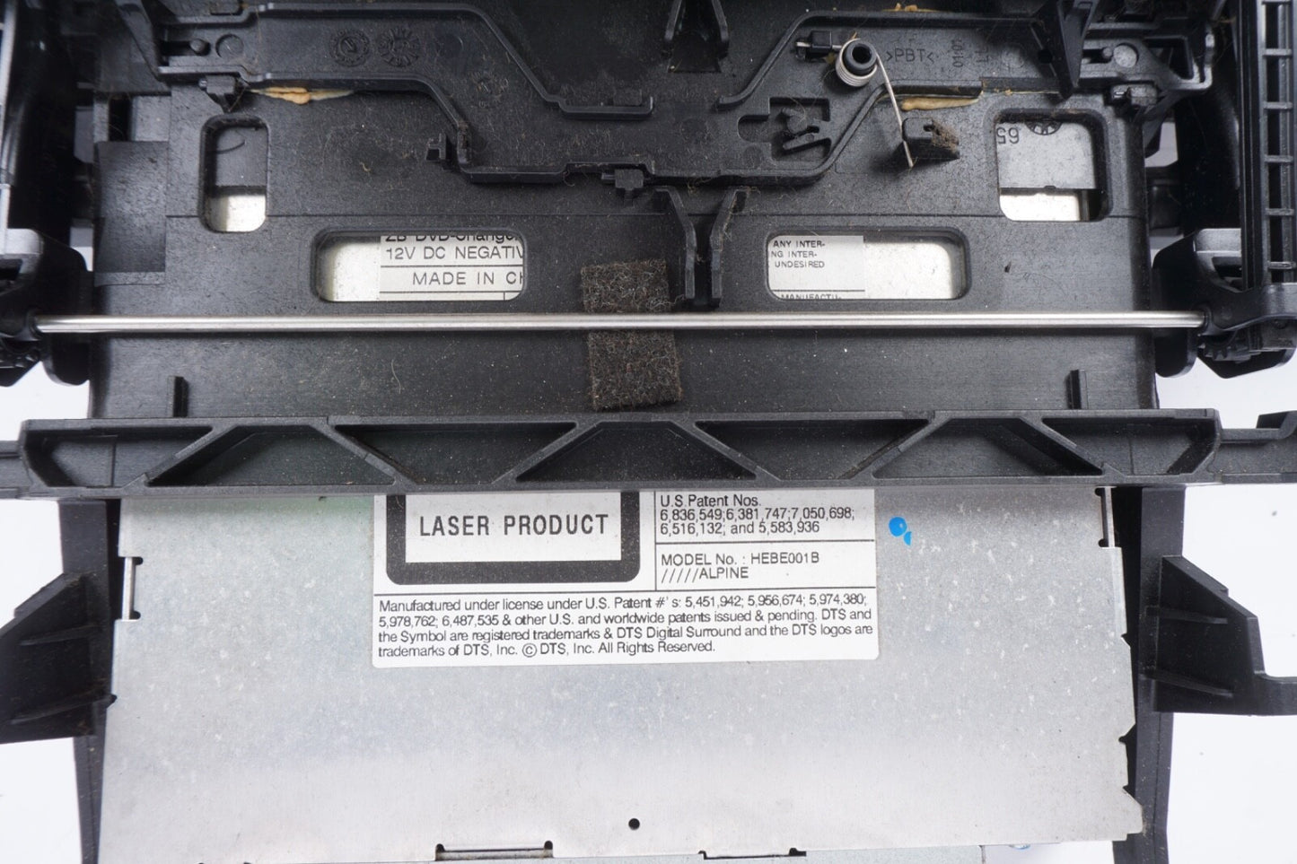09-15 BMW F02 750i Front Right Passenger Side Storage Comp Unit 9119796 OEM