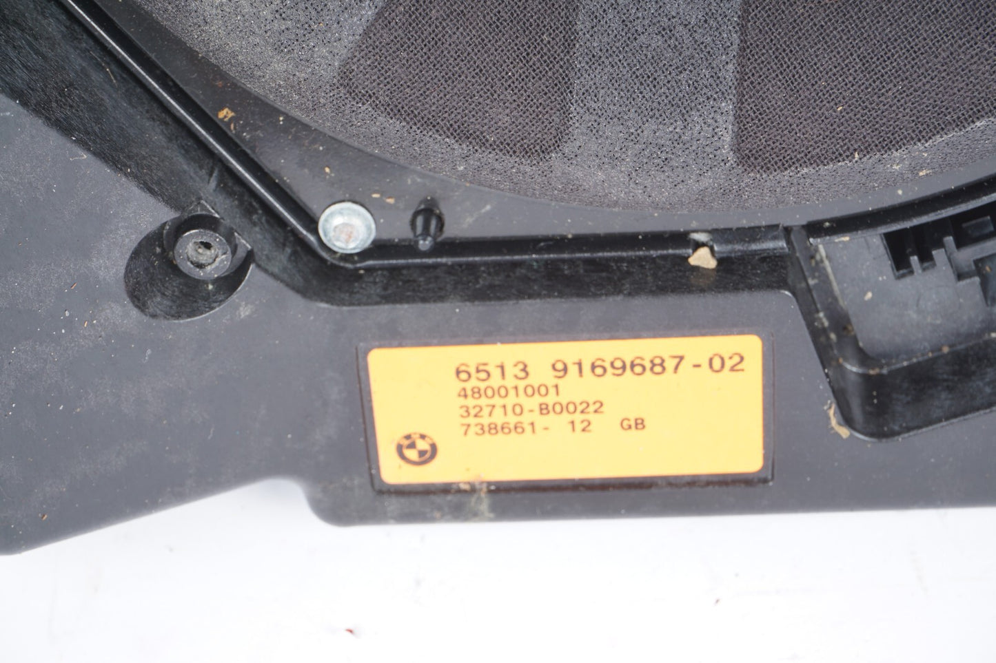 2011-2016 BMW 528i 535i 550i F10 Sub Woofer Speaker Left & Right OEM