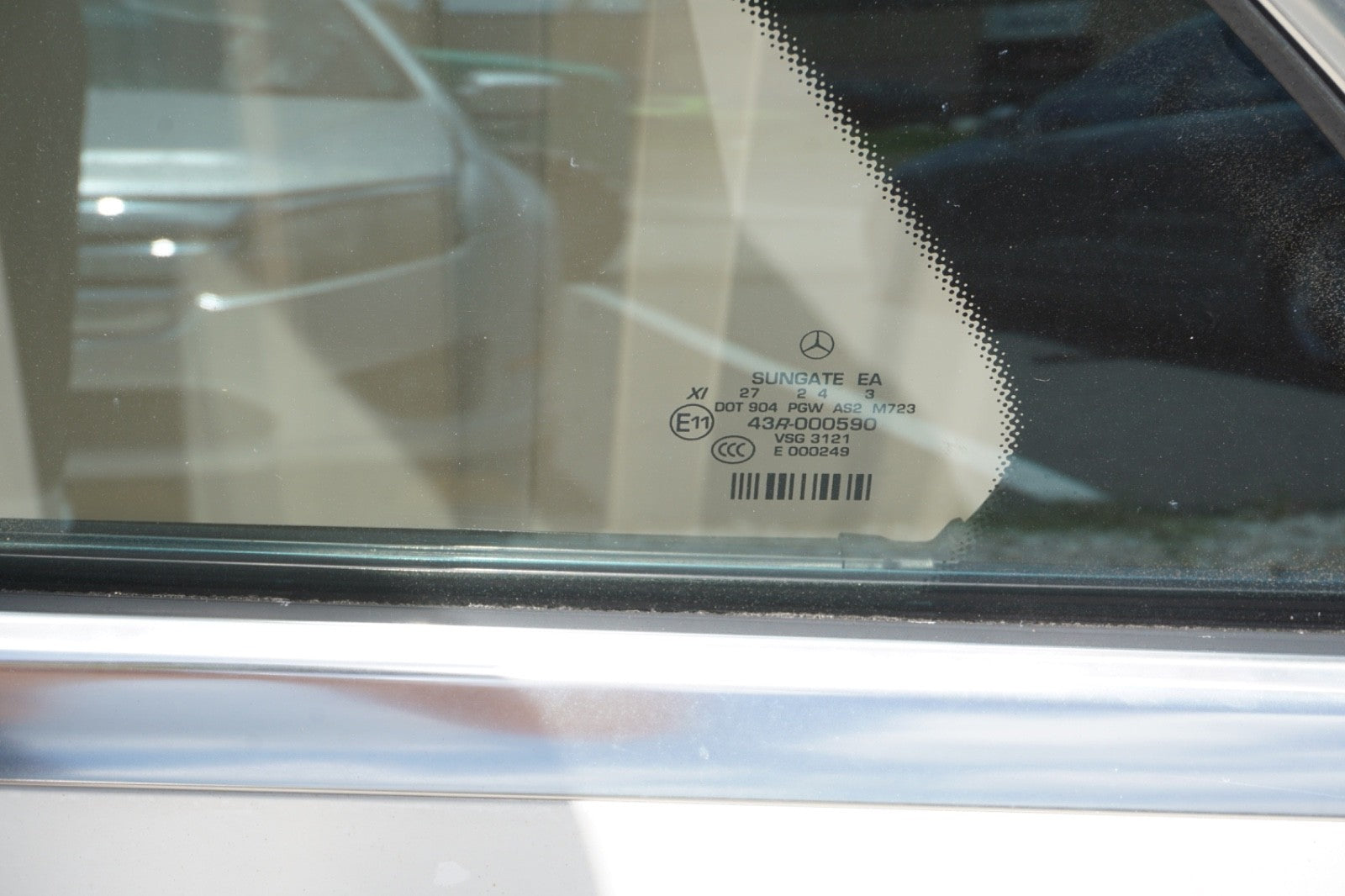 2014 - 2020 Mercedes W222 S600 S550 S560 Rear Left Driver Side Door Shell OEM