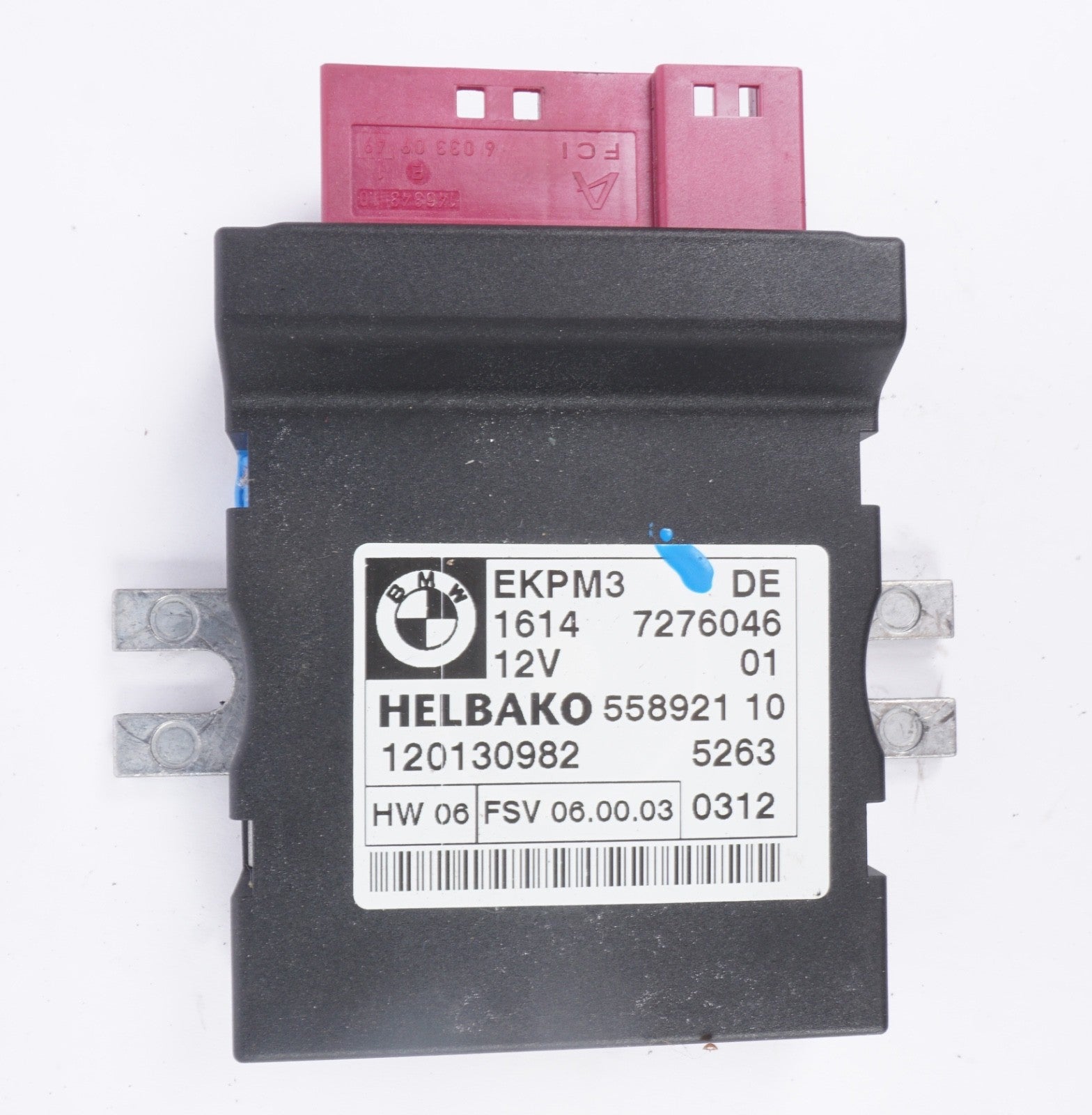 06-13 OEM BMW F10 E90 E92 N54 N55 Helbako Fuel Pump Relay Control Module