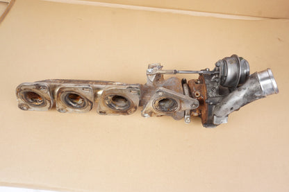 11-13 Mercedes CL550 S550 Left Side Turbocharger Turbo Charger Manifold OEM 56k