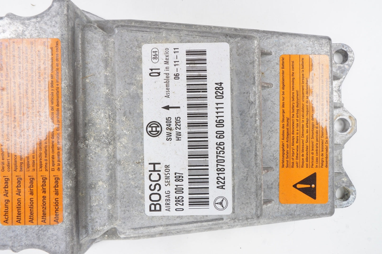 2007-2013 OEM Mercedes W221 S63 S550 CL550 Sensor Control Module