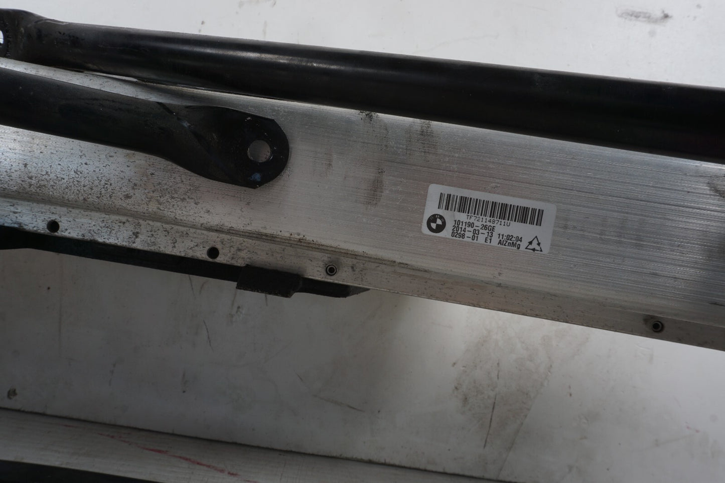 13-15 BMW 650i Grand Coupe Front Radiator Support Bumper Reinforcement OEM