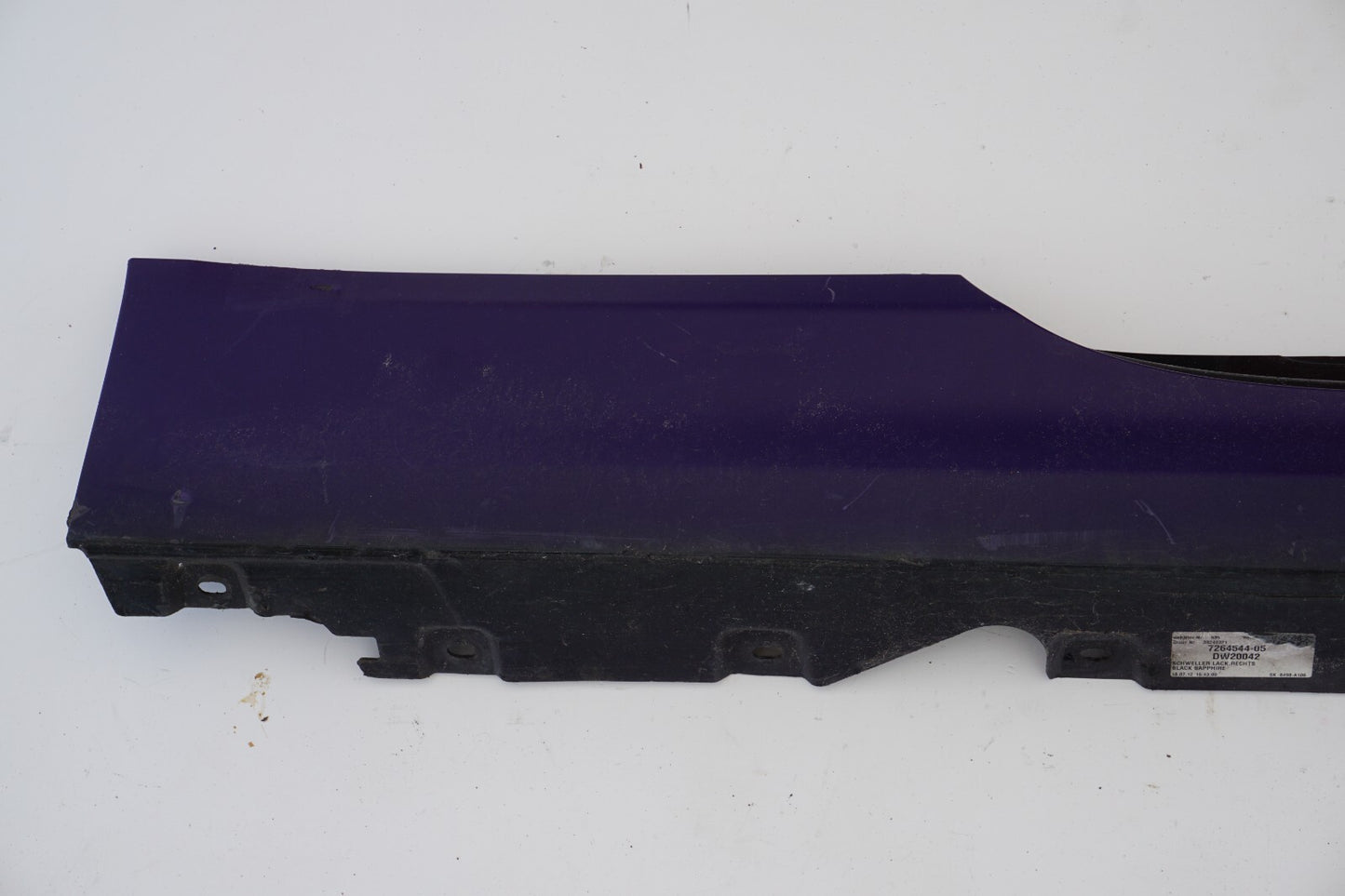 2012 - 2018 BMW 650i 640i COUPE RIGHT SIDE ROCKER PANEL SKIRT MOLDING OEM