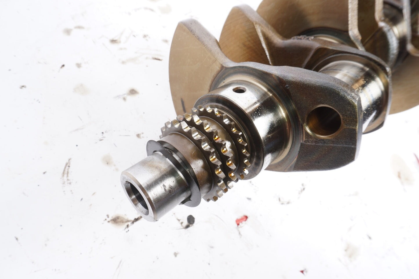 2011-2014 PORSCHE CAYENNE 4.8L V8 ENGINE CRANK SHAFT CRANKSHAFT OEM
