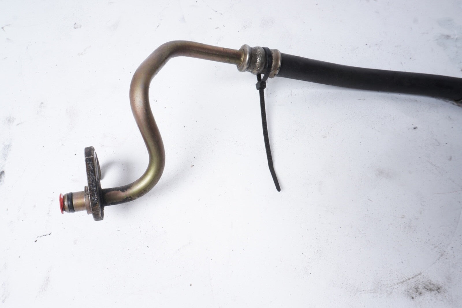 03-06 Mercedes R230 SL500 Power Steering Cooling Hose Pipe Line 2303203253 OEM