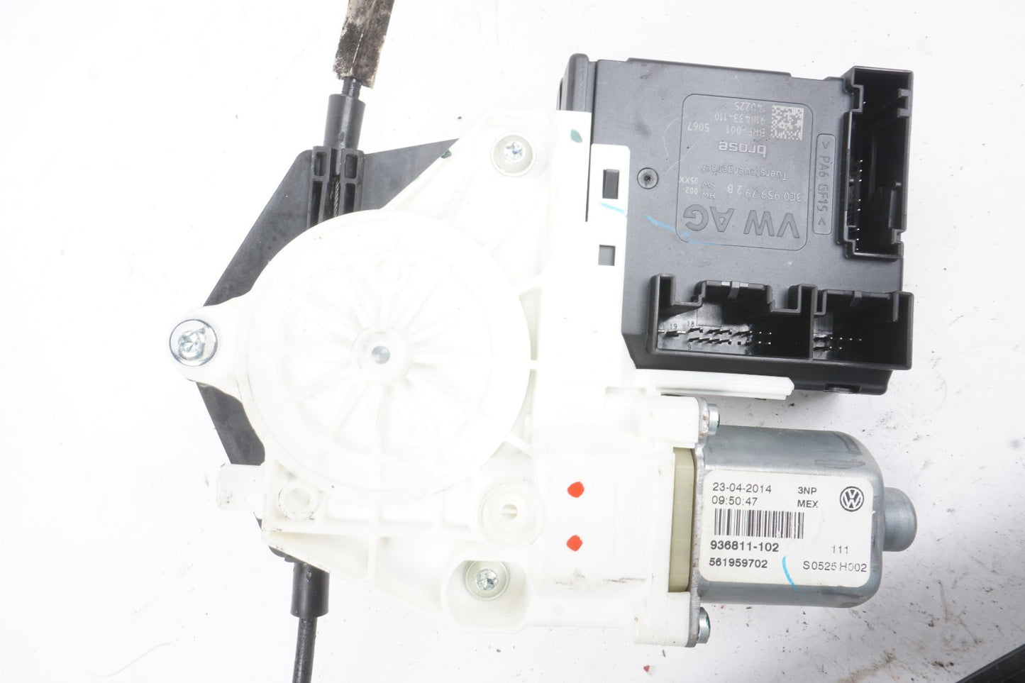 12-22 Volkswagen Passat Front Right Passenger Window Regulator & Motor OEM