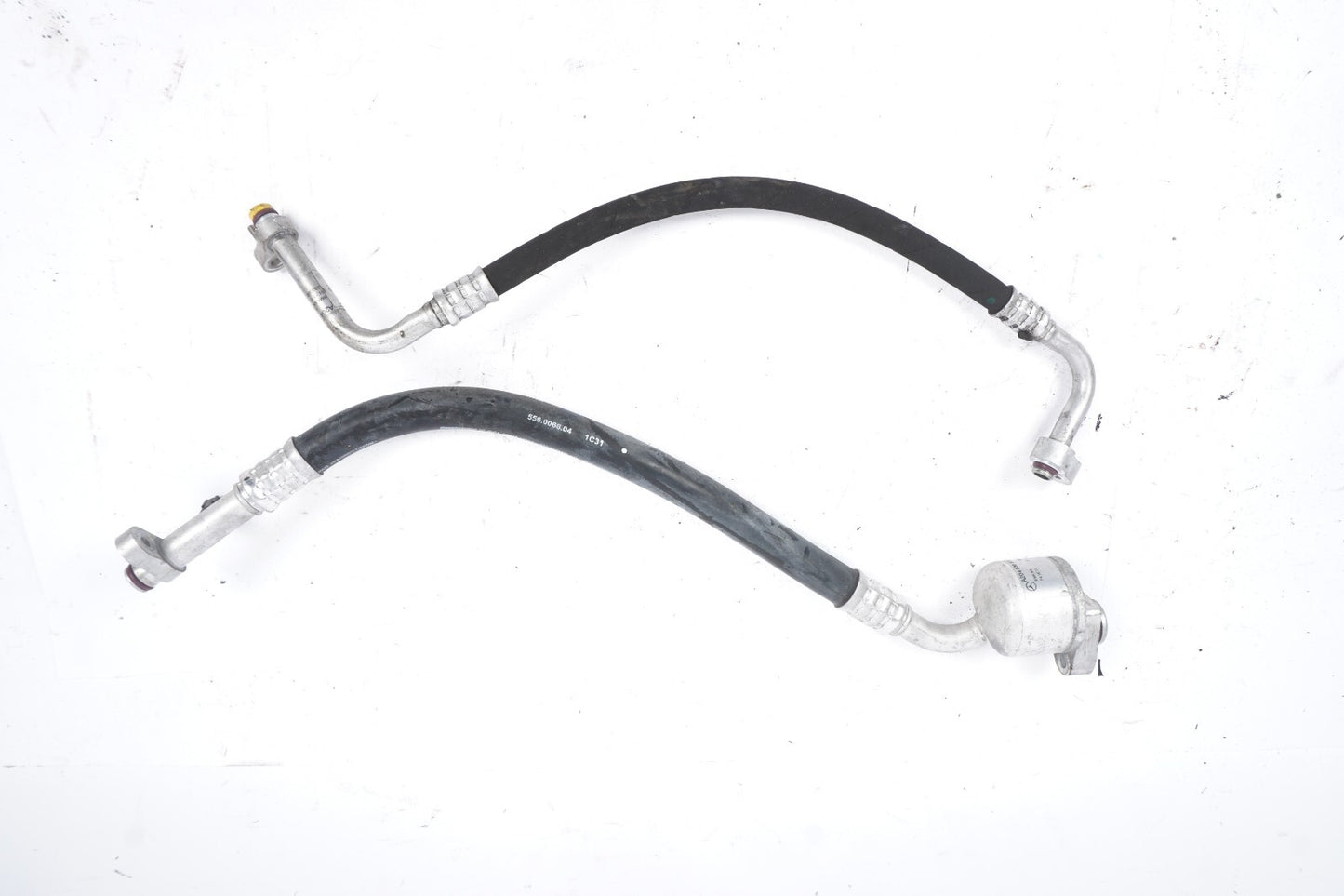 12-14 Mercedes W204 C300 A/C AC Air Condenser Hose Line Pipe SET OEM