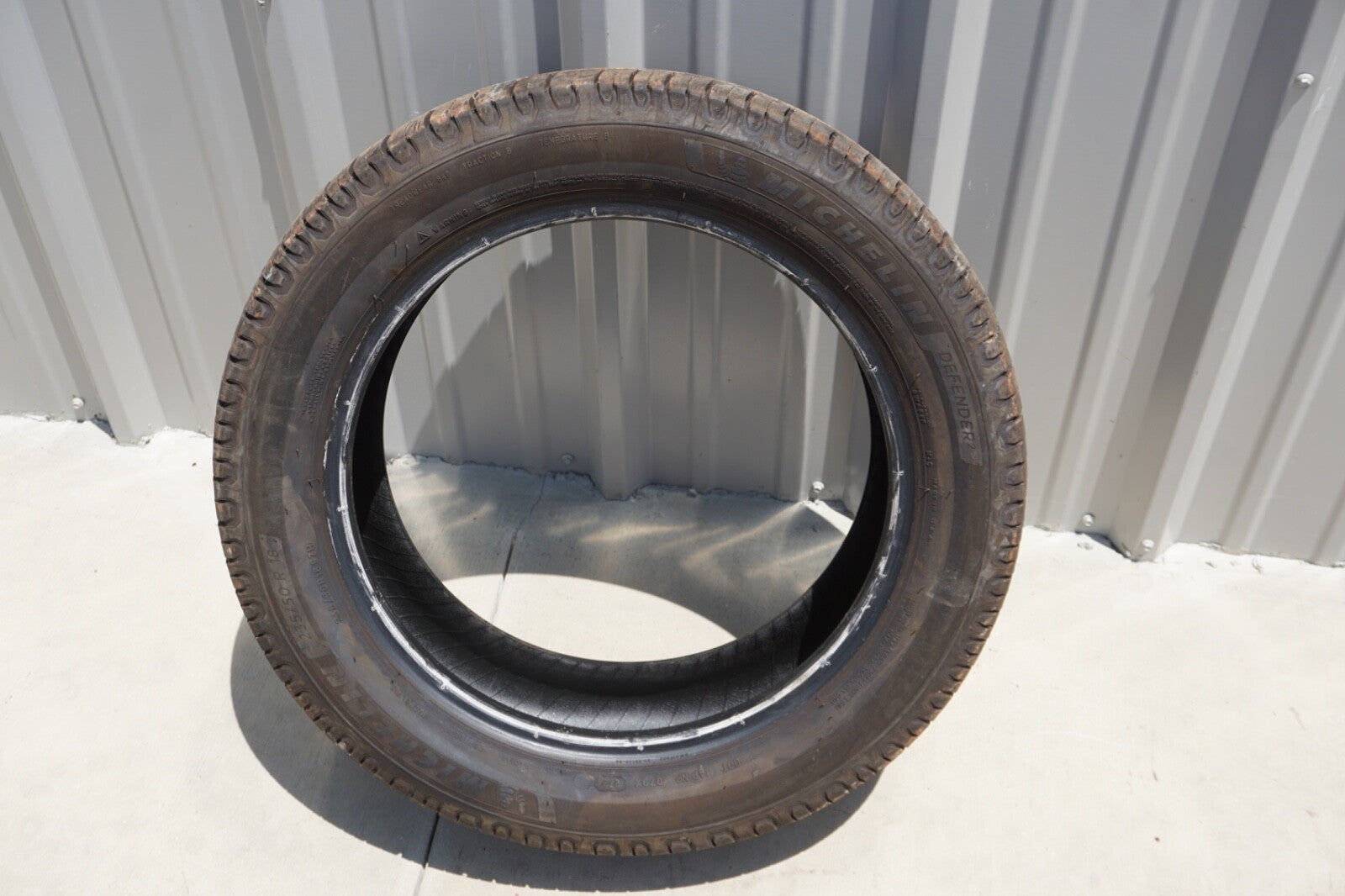 P235/50R18 Michelin Defender 2 Used Tire Excellent Condition One Tire