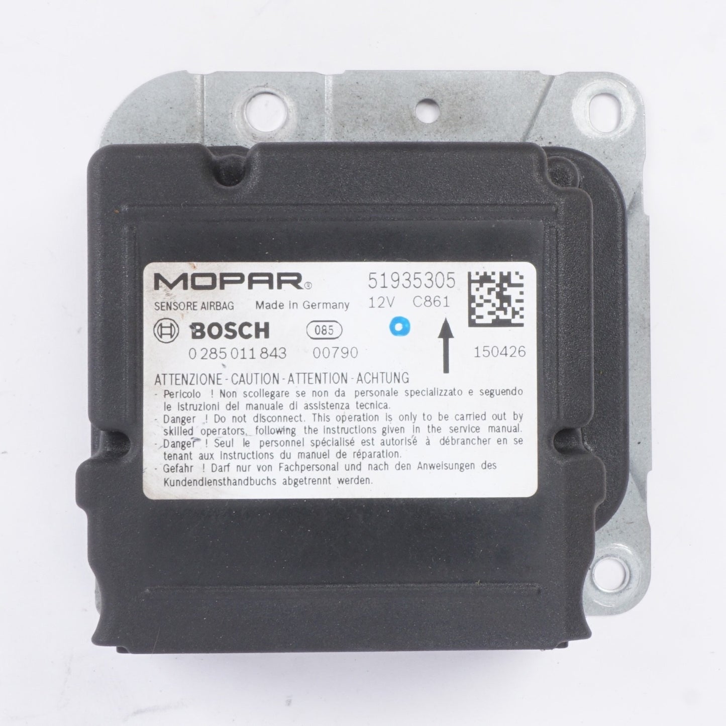 2016 FIAT 500X DIAGNOSTIC COMPUTER MODULE UNIT OEM