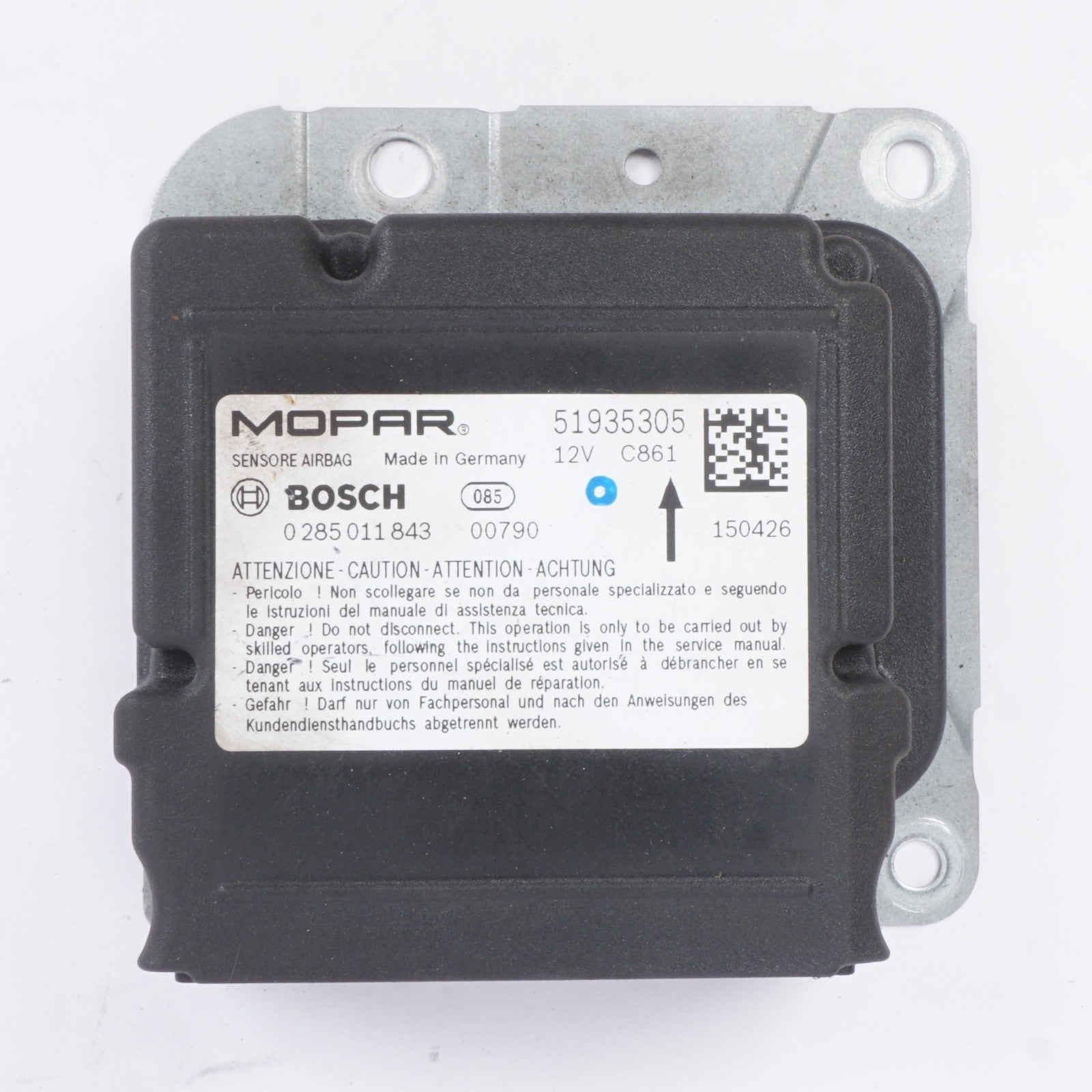 2016 FIAT 500X DIAGNOSTIC COMPUTER MODULE UNIT OEM