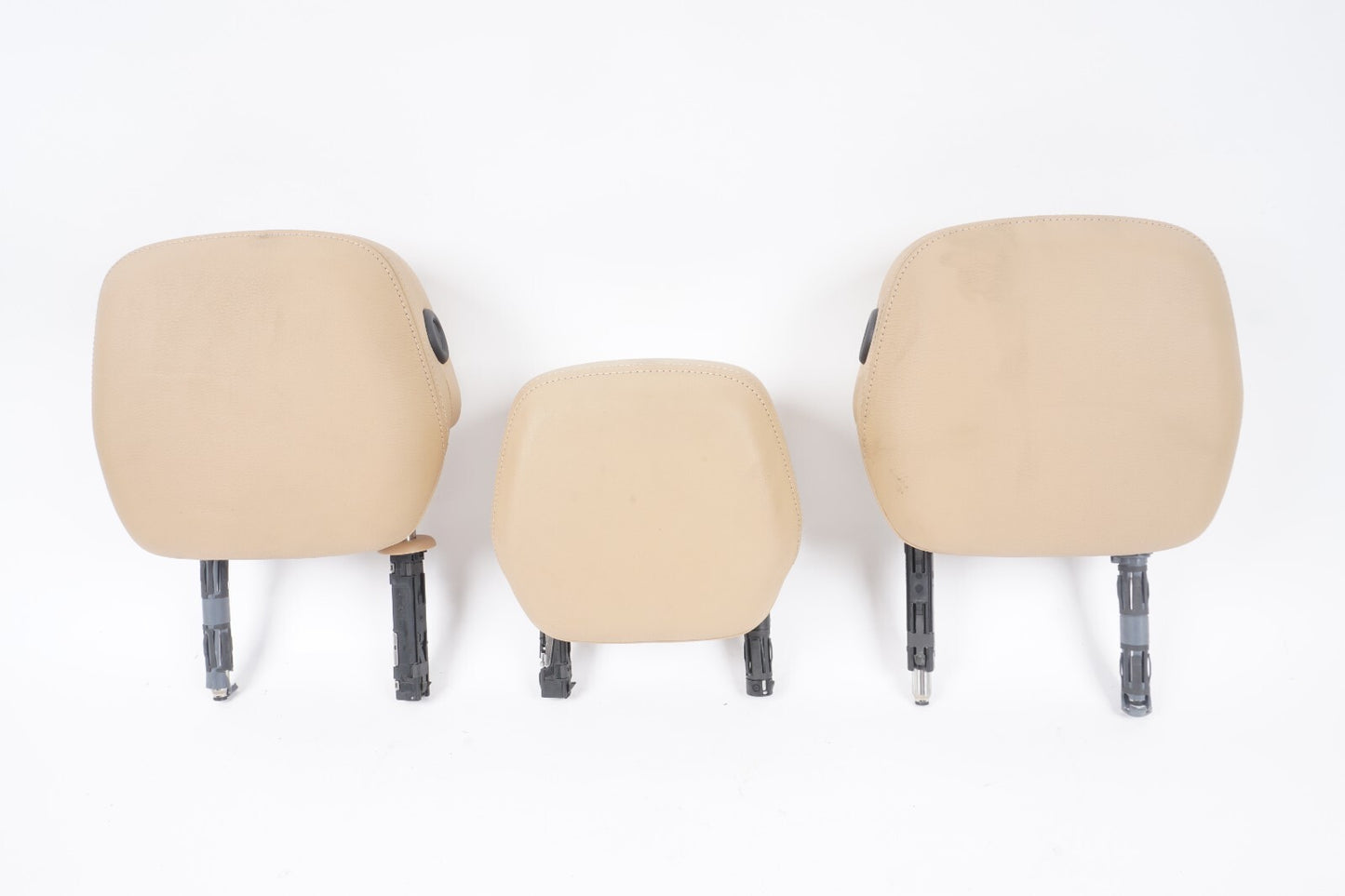 2011-2018 PORSCHE CAYENNE REAR SEAT HEADREST SET OF 3 OEM