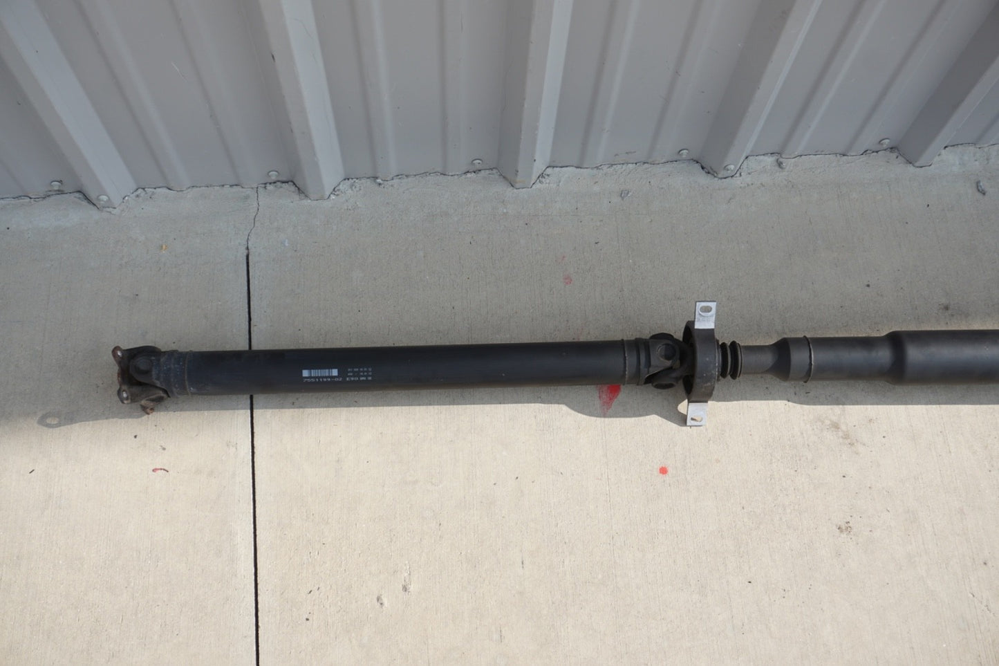 2009 BMW 328i E92 COUPE DRIVE SHAFT LINE RWD AUTOMATIC A/T 7551199