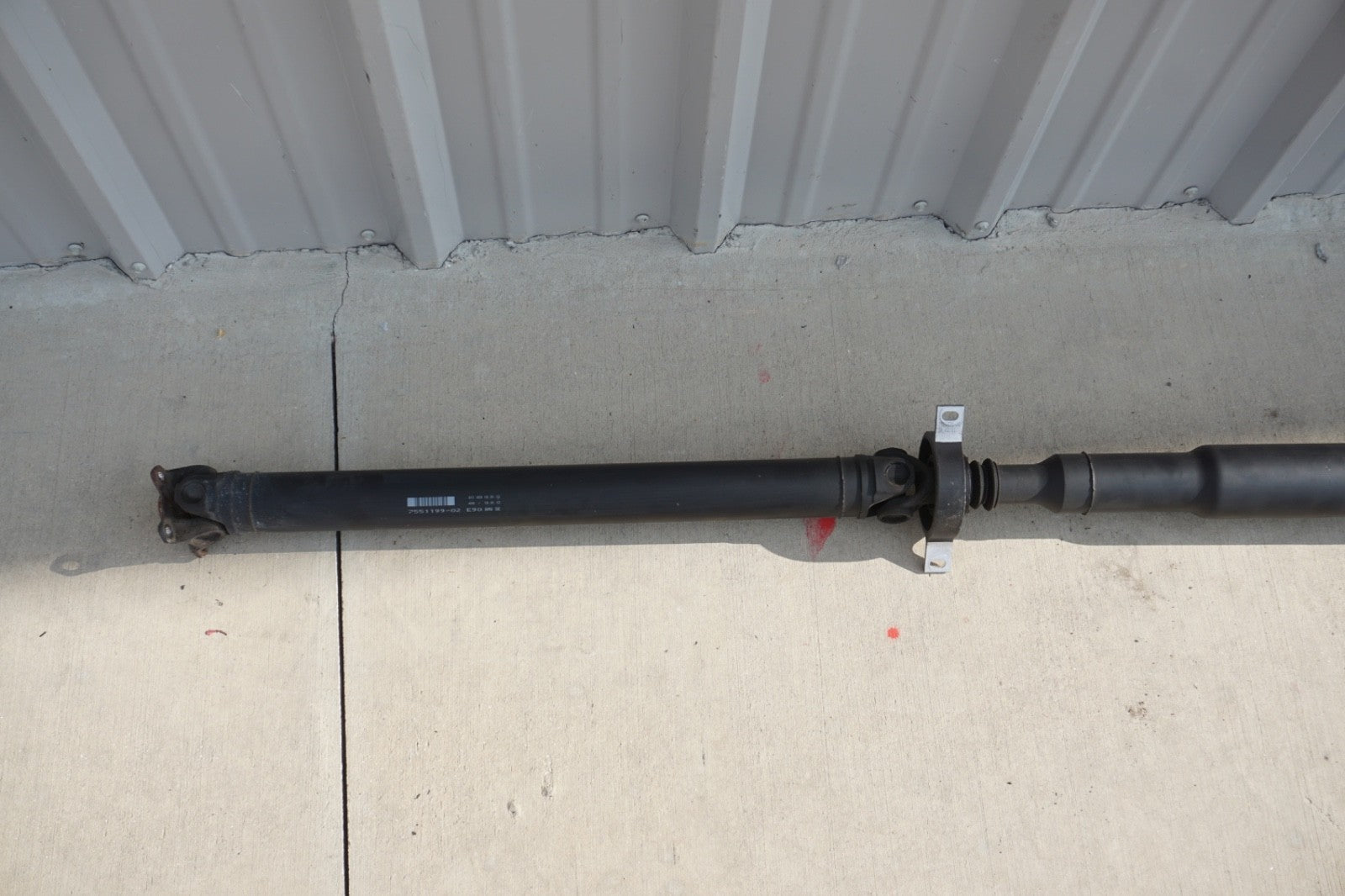 2009 BMW 328i E92 COUPE DRIVE SHAFT LINE RWD AUTOMATIC A/T 7551199