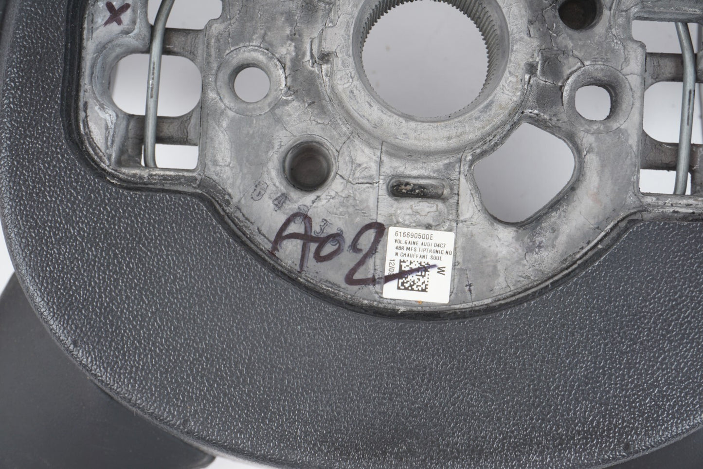 11-17 AUDI A8 A8L STEERING WHEEL W/ CONTROLS 4H0419091T OEM