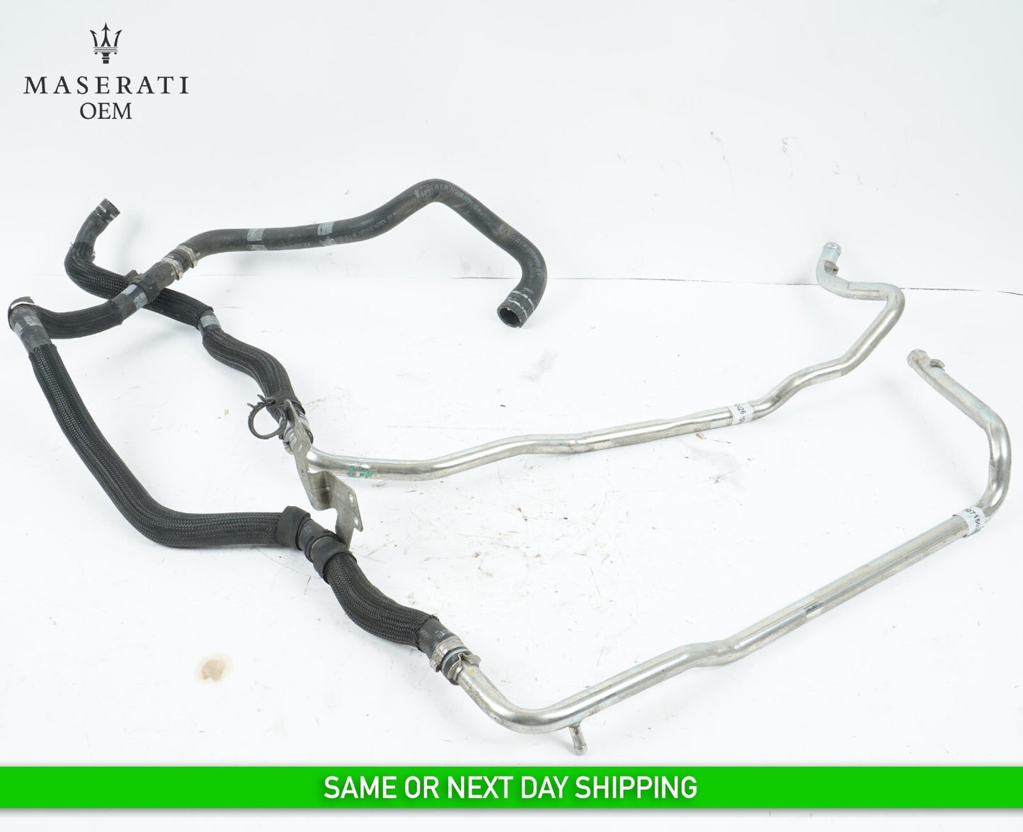 14 - 20 MASERATI QUATTROPORTE 3.0L ENGINE COOLANT WATER HOSE LINE PIPE OEM