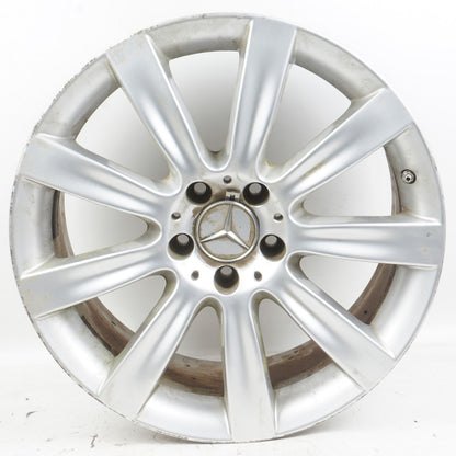 2007 2008 MERCEDES BENZ CL550 18x8.5 18" OEM WHEEL RIM 65493 A2164010102 REAR