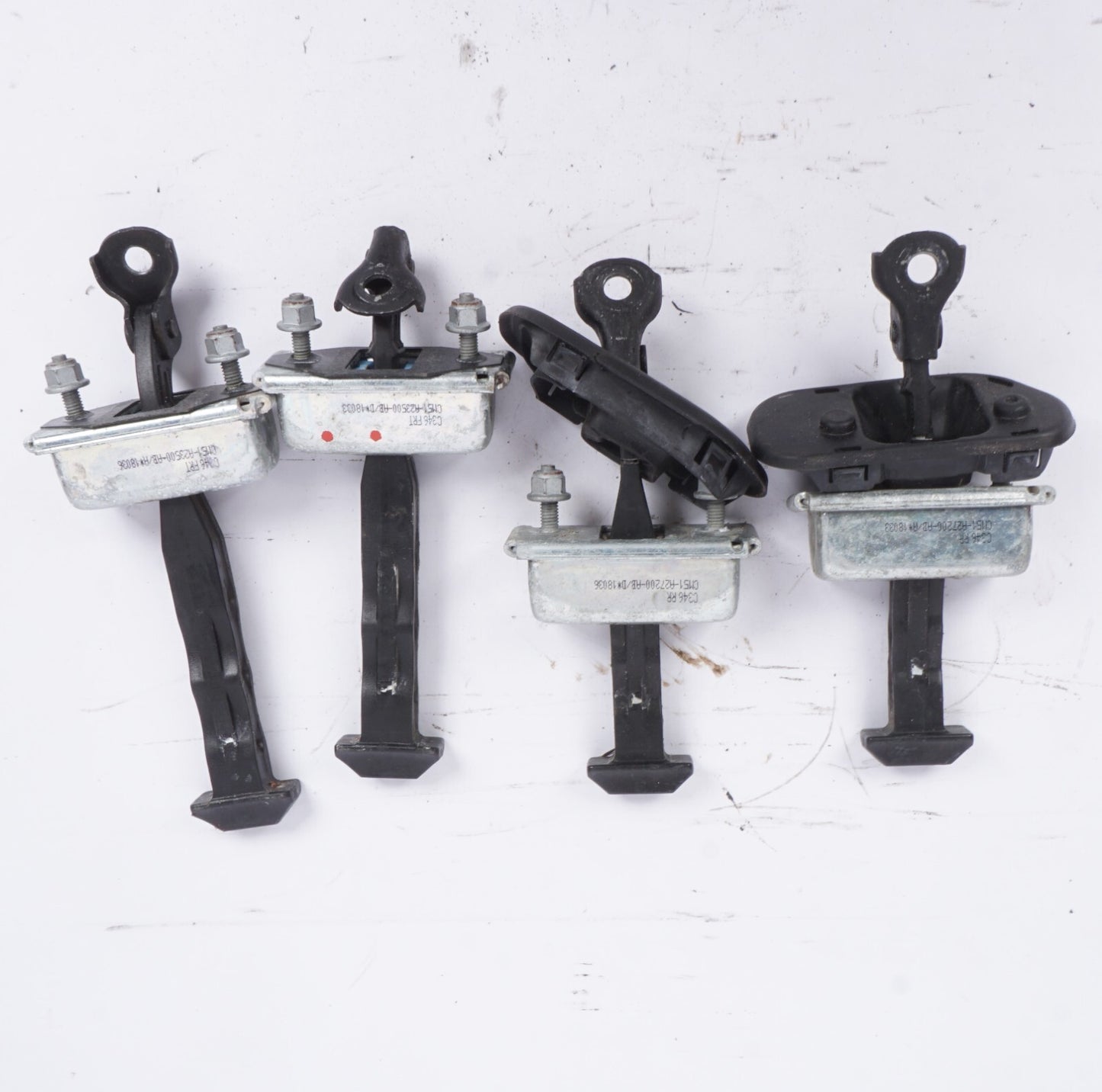 2012 - 2018 FORD FOCUS Door Check Strap Stopper Set Of 4 OEM