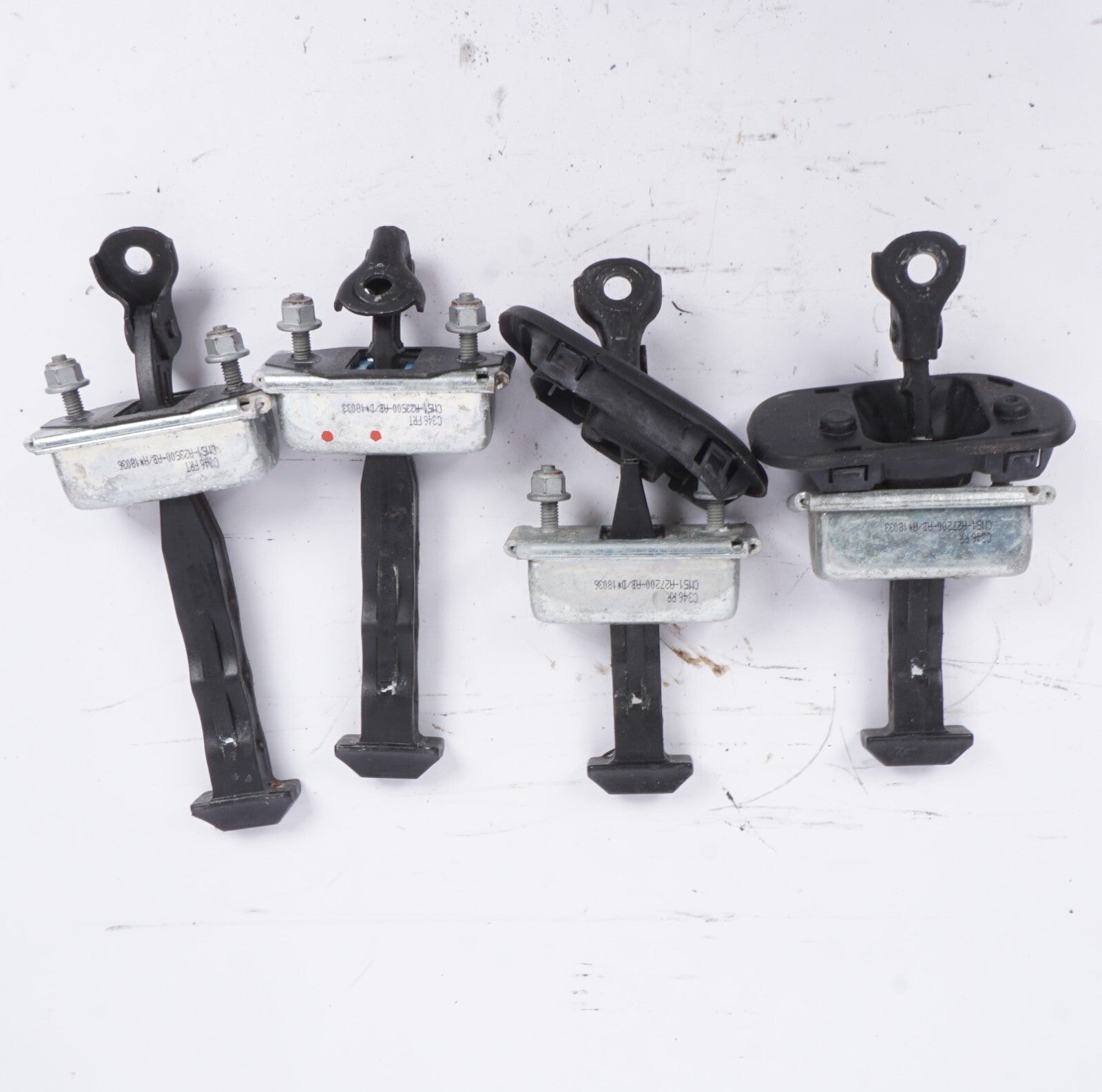 2012 - 2018 FORD FOCUS Door Check Strap Stopper Set Of 4 OEM