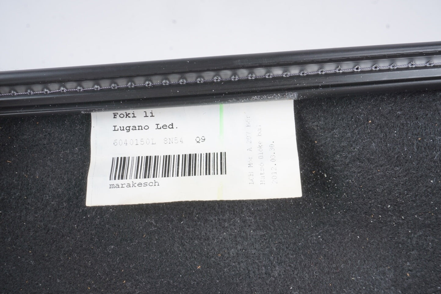 14-17 Mercedes CONVERTIBLE E350 E550 E400 REAR LEFT SEAT BOTTOM CUSHION