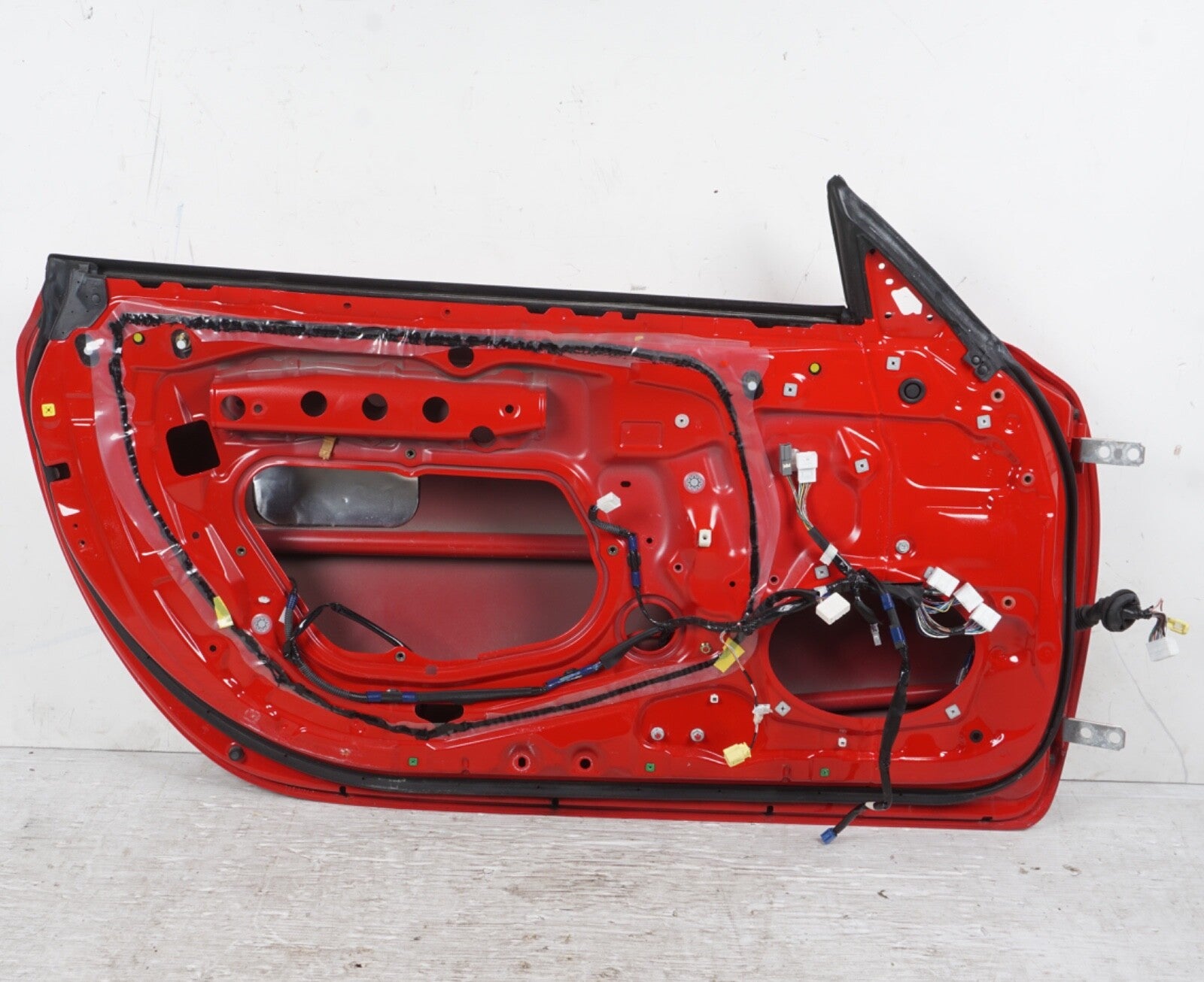 02-10 Lexus SC430 Front Left Driver Side Door Shell Panel Oem RED