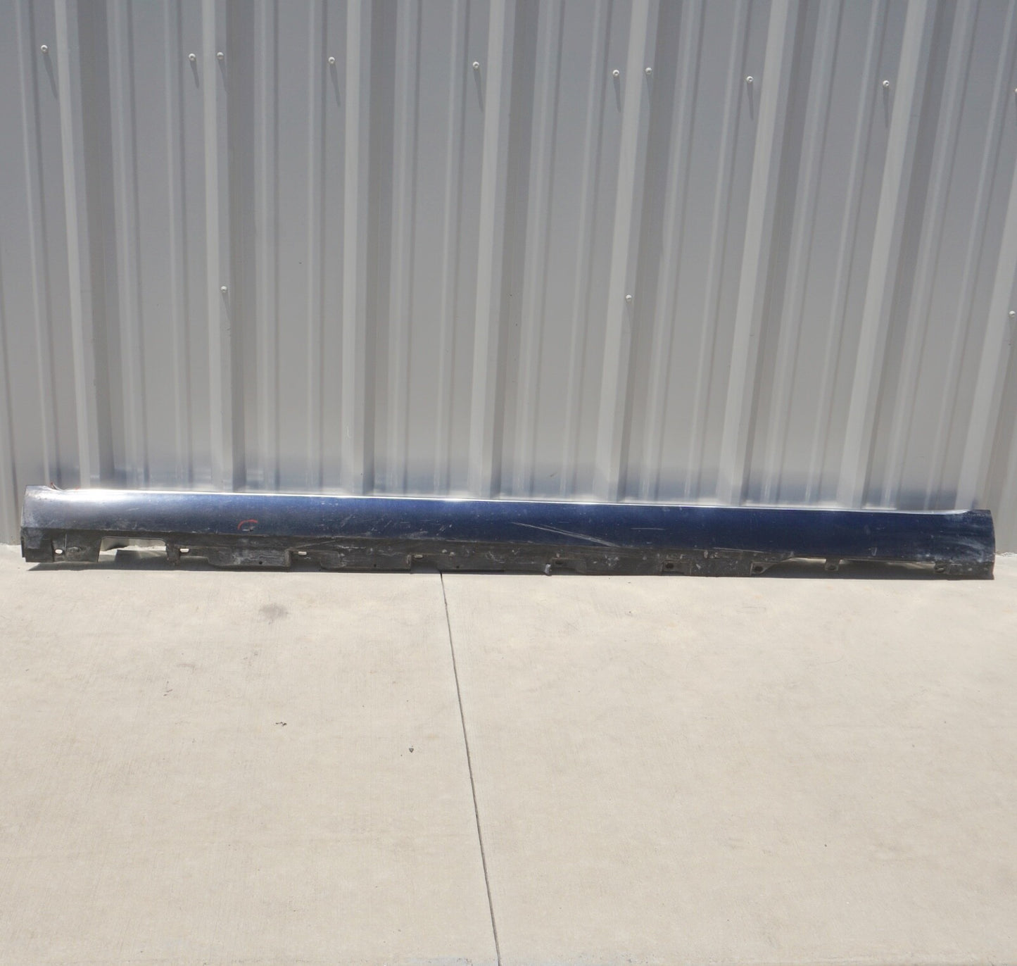 2011 - 2014 AUDI A8 L LEFT DRIVER SIDE SKIRT ROCKER PANEL MOLDING OEM 4H4853855B