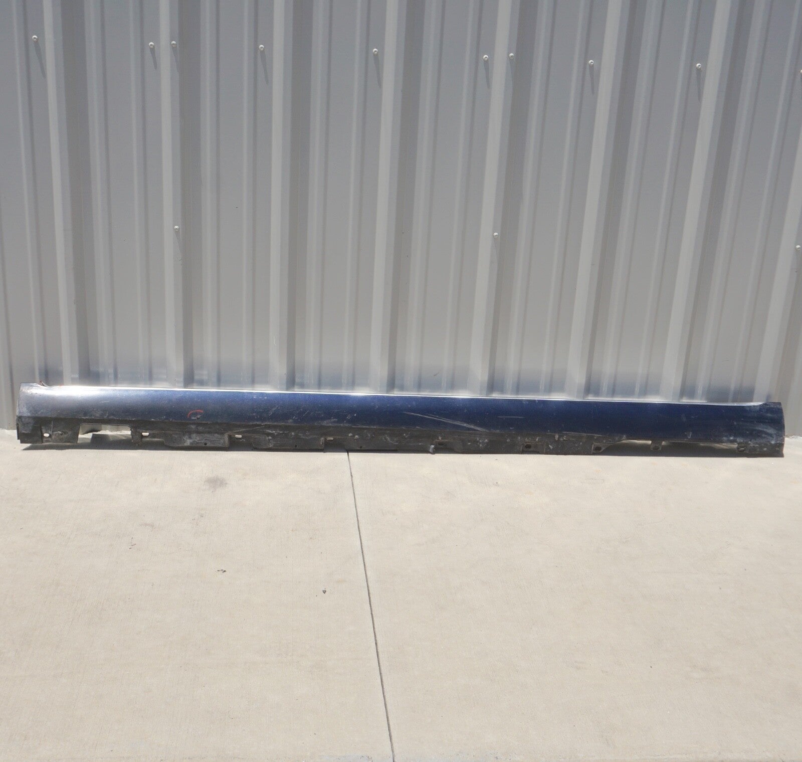 2011 - 2014 AUDI A8 L LEFT DRIVER SIDE SKIRT ROCKER PANEL MOLDING OEM 4H4853855B