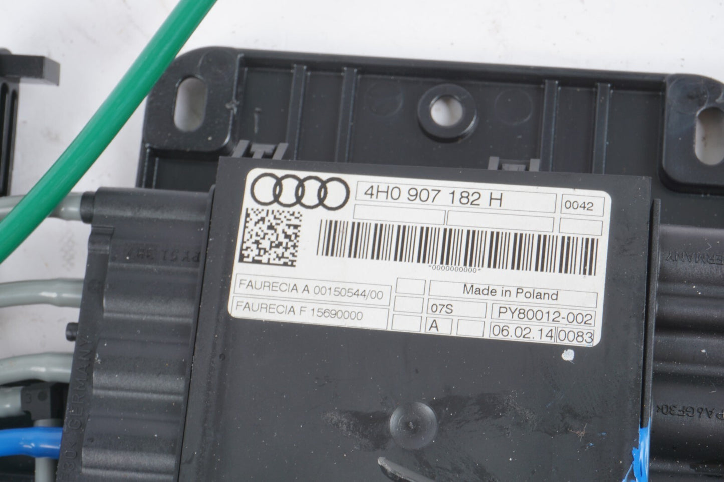 11-17 AUDI A8 A8L S8 FRONT RIGHT PASSENGER SEAT LUMBAR SUPPORT OEM
