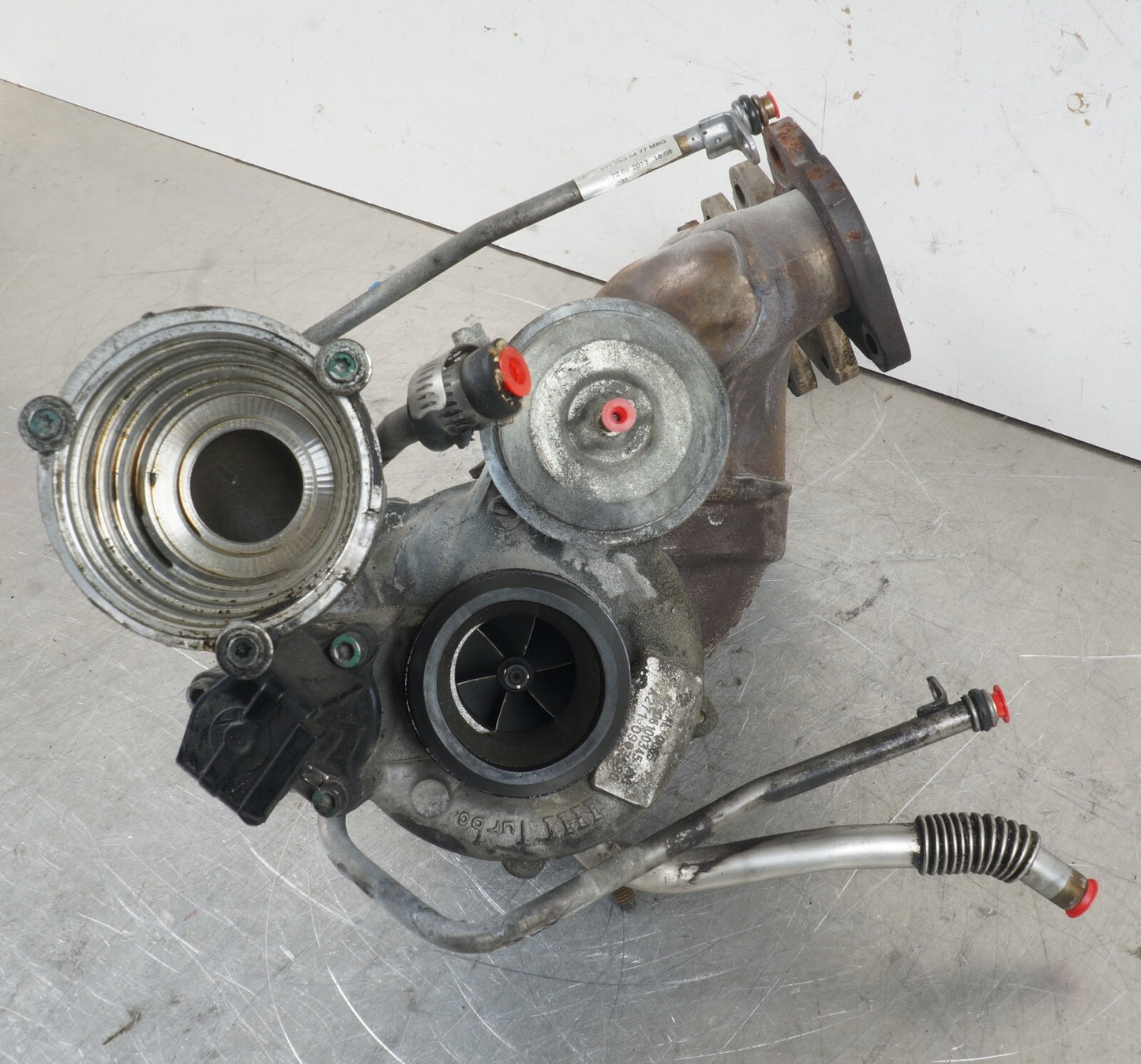 12-15 Mercedes W204 C250 SLK250 1.8 M271 Turbo Turbocharger Manifold OEM