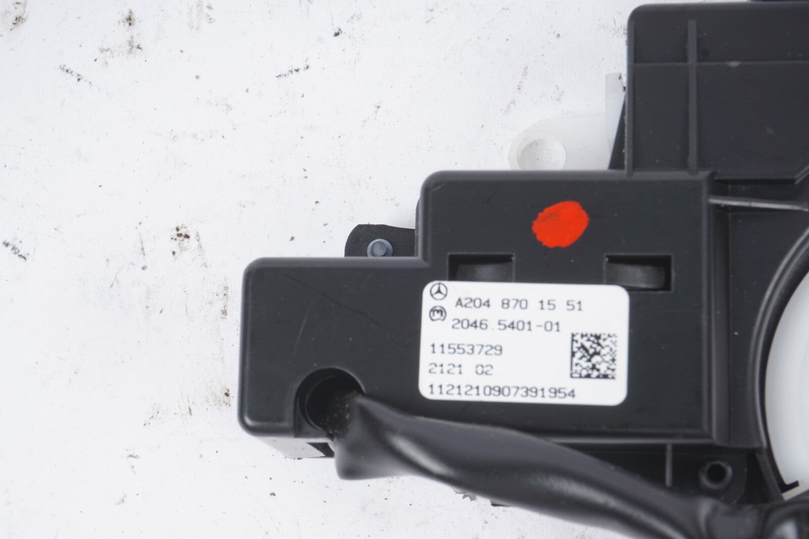 10-16 Mercedes W204 C250 E350 Coupe Front Left Side Seat Lock Sensor Module OEM