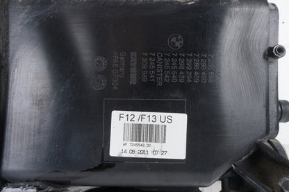 10-18 BMW F12 650i 640i 550i Fuel EVAP Charcoal Canister Box Vapor 7245542 OEM