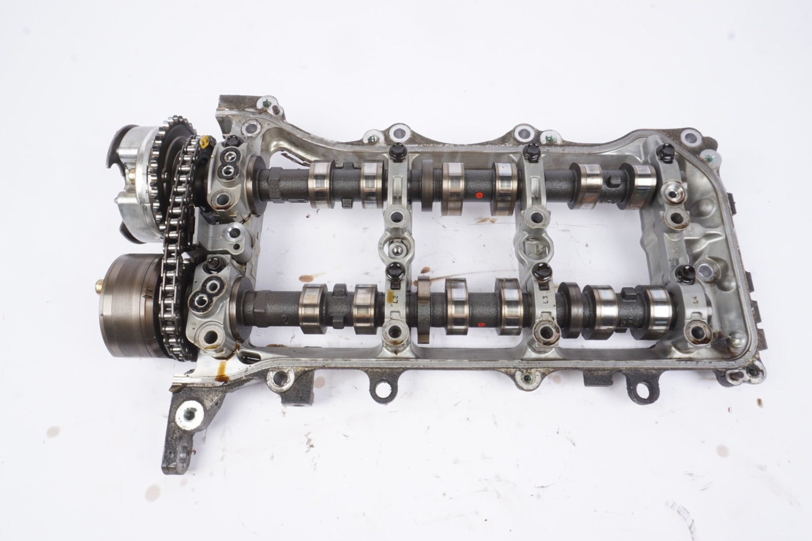 06-15 Lexus Is250 Left Chamshaft Housing Assembly Cylinder Head 4grfse 2.5l