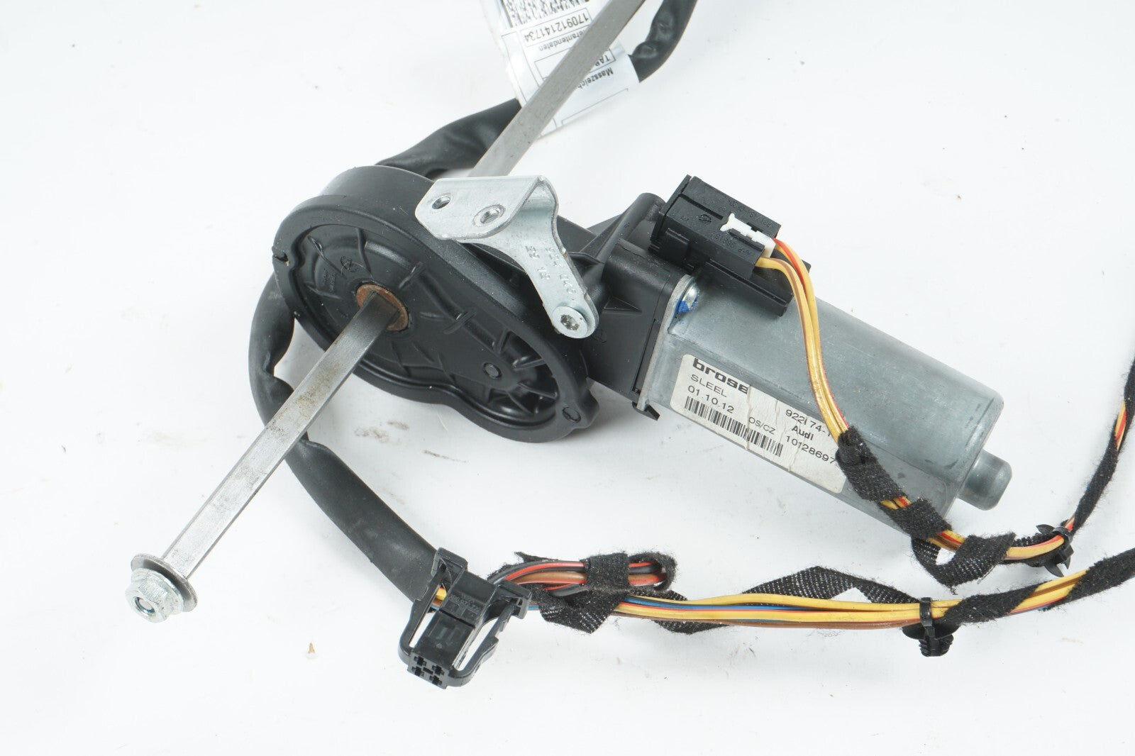 2012 - 2017 AUDI A7 FRONT RIGHT PASSENGER SEAT WIRE HARNESS W/ MOTOR OEM