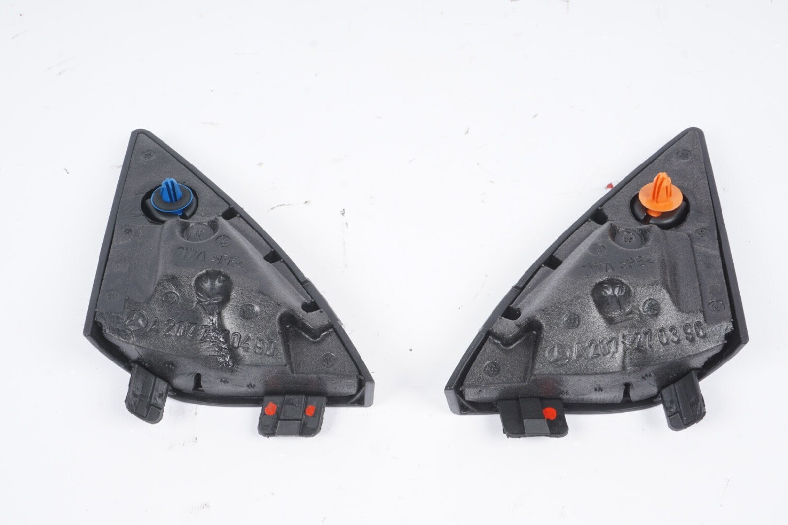2013 2014 MERCEDES E350 COUPE LEFT & RIGHT DOOR SPEAKER TWEETER TRIM HARMAN