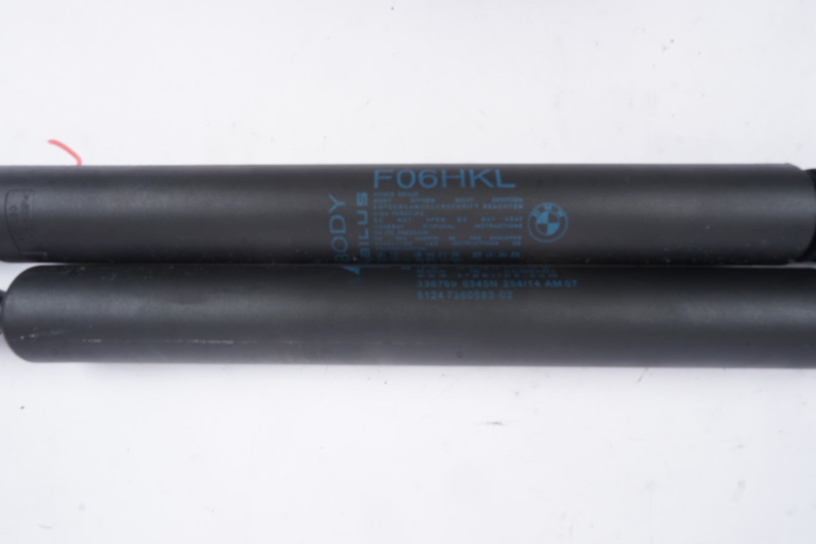 12-19 BMW F06 650i  Rear Right & Left Trunk Liftgate Lid Strut Shock Pair Set
