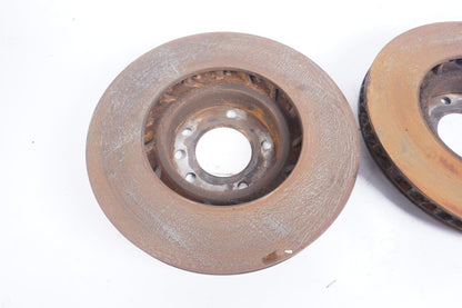 11-18 Porsche Cayenne 958 4.8l Front Brake Disc Rotor Left & Right OEM