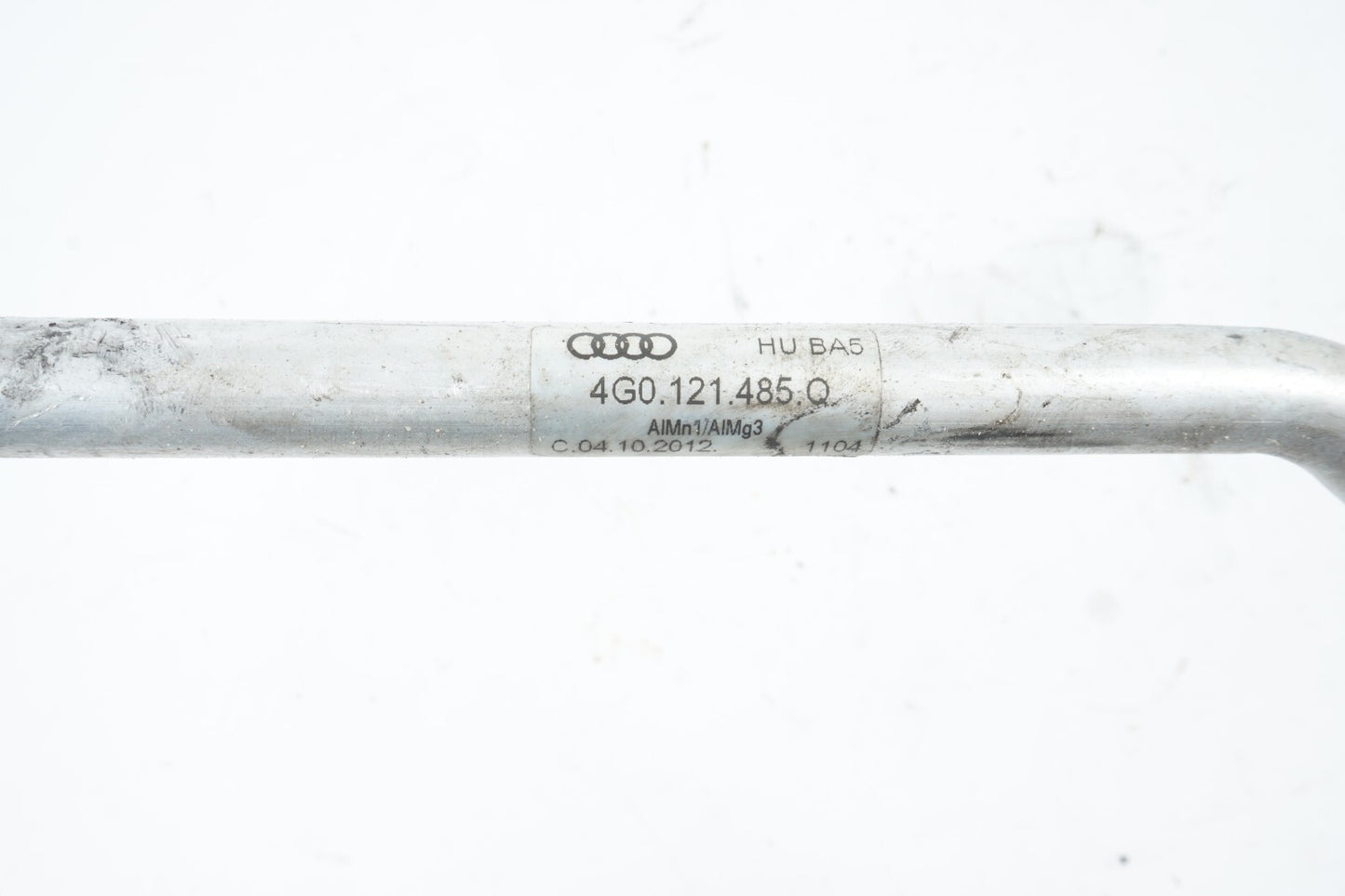 2012 - 2018 AUDI A7 3.0L ENGINE COOLANT WATER INLET HOSE TUBE PIPE  OEM