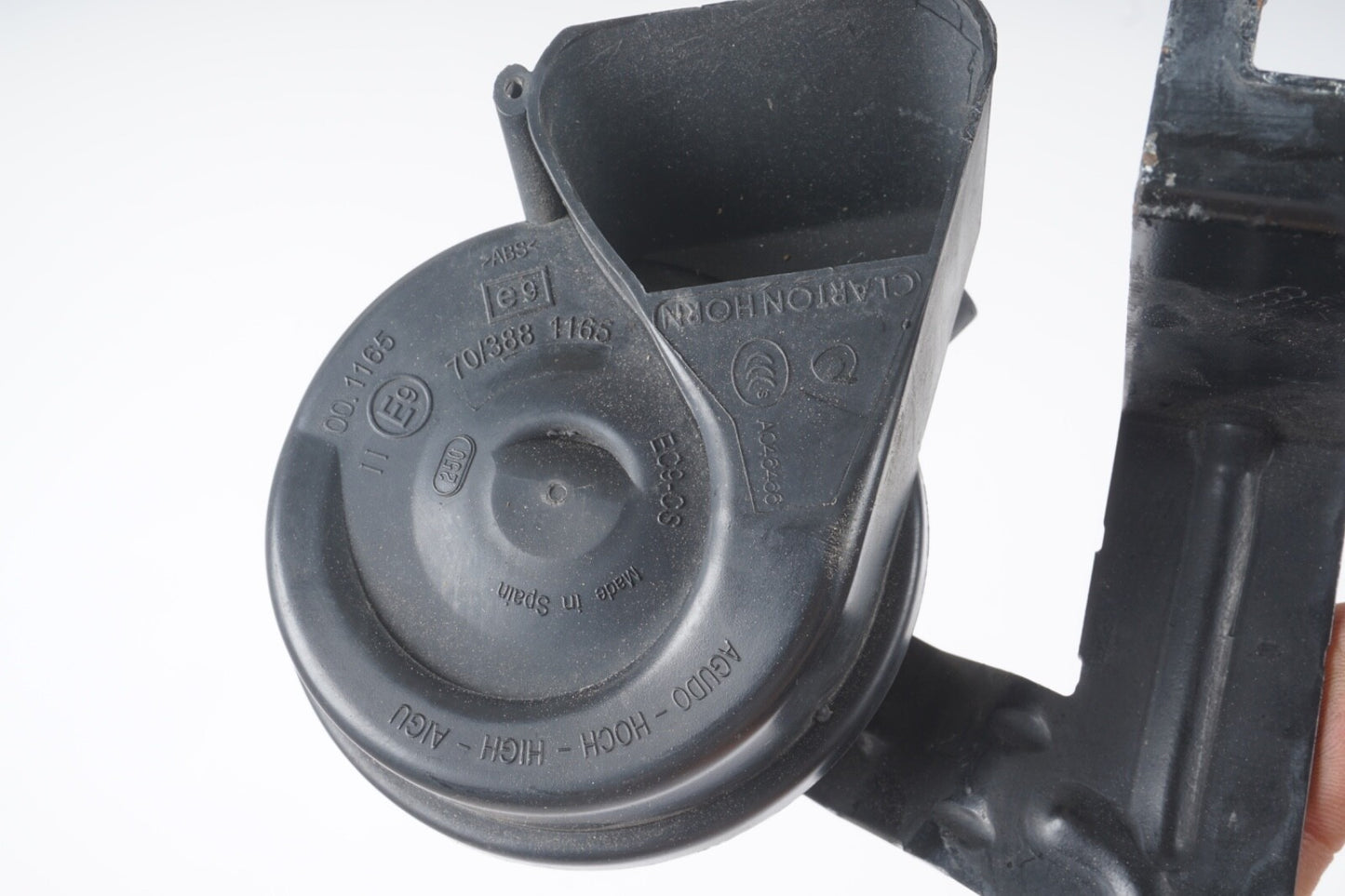 11-17 AUDI A8 A8L S8 HIGH & LOW HORN SET PAIR OEM