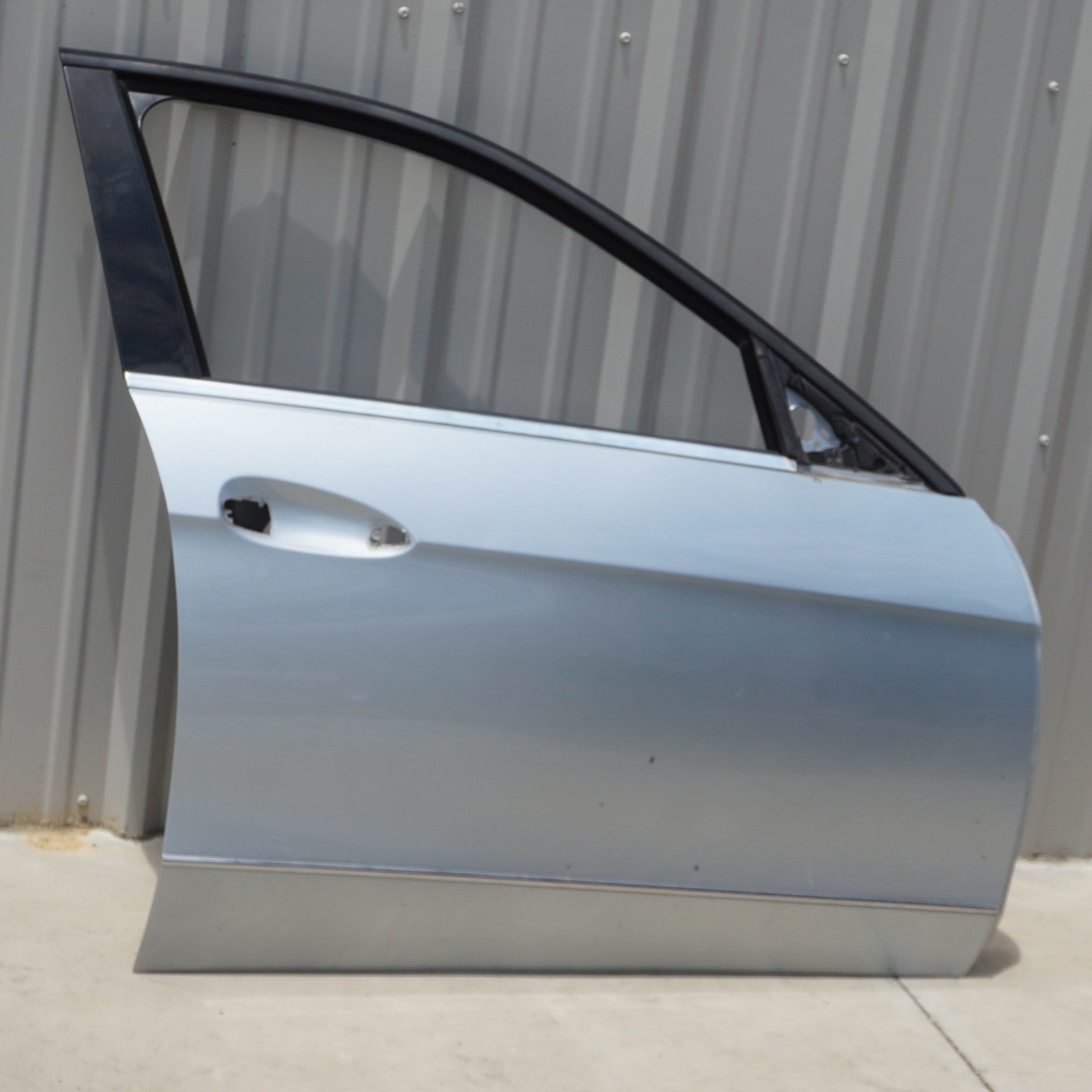 2010-16 Mercedes W212 E350 E550 E63 Front Door Shell Silver Right Passenger Side