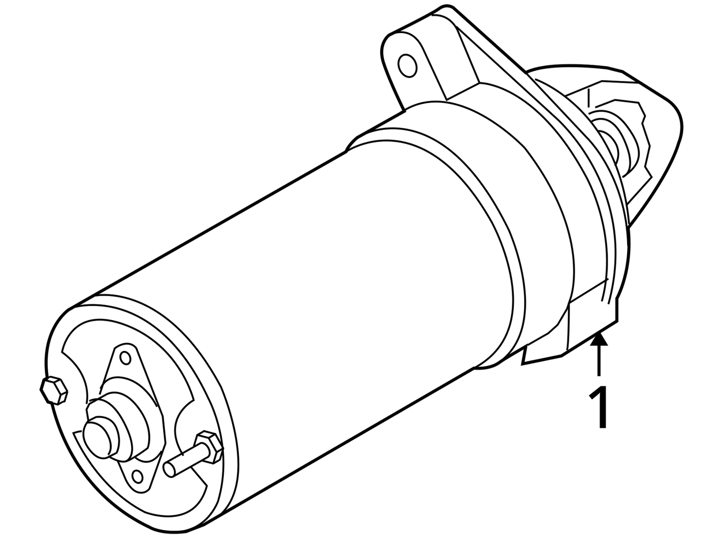 2009-2013 Bmw X5 3.0 Car Starter Motor Bosch
