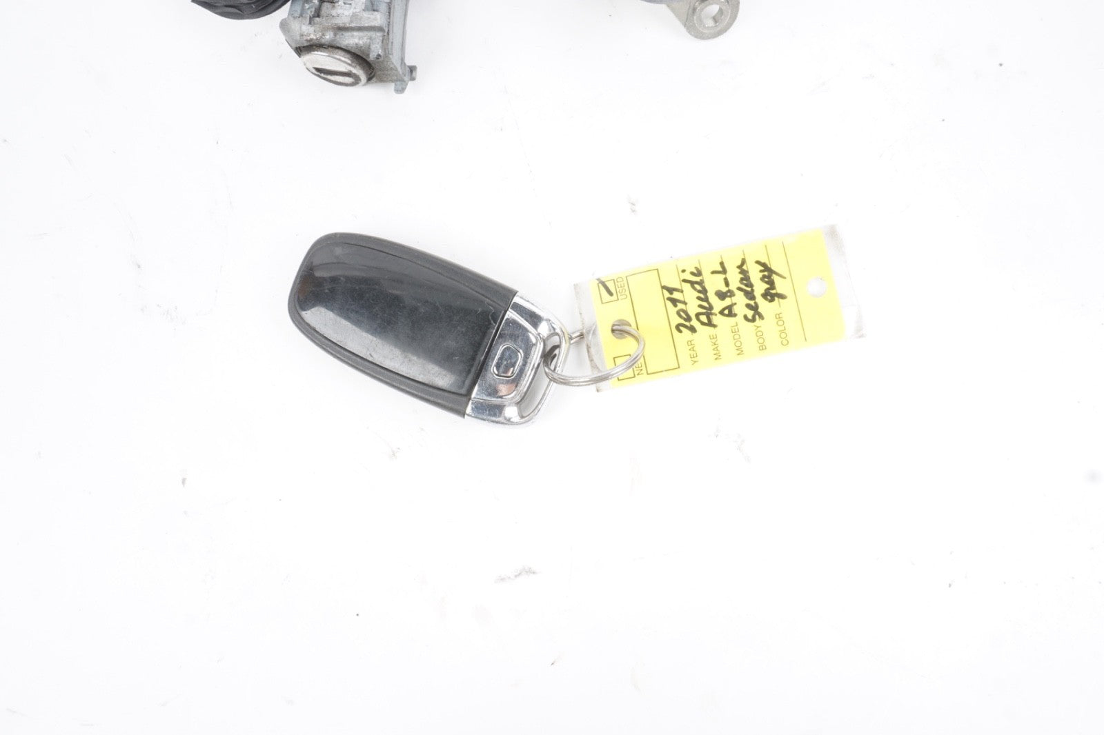 2011 - 2013 Audi A8 Quattro Ignition Switch Cylinder W/ KEY OEM
