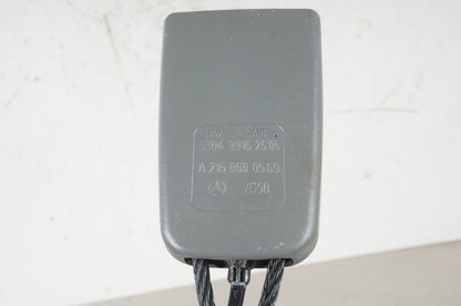 07-14 Mercedes W216 CL600 CL63 AMG Rear Left or Right Seat Belt Buckle GRAY OEM