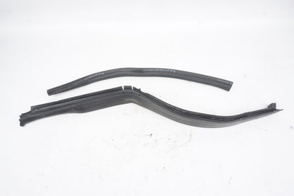 08-14 MERCEDES BENZ C300 C250 HOOD UNDERSIDE WEATHER STRIP SEALS SET OF 2 OEM