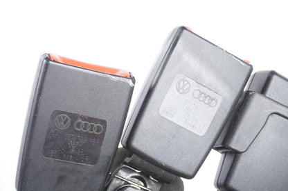 2011 - 2017 Audi A8L A8 Rear Seat Belt Buckle Latch Set Of 3 OEM