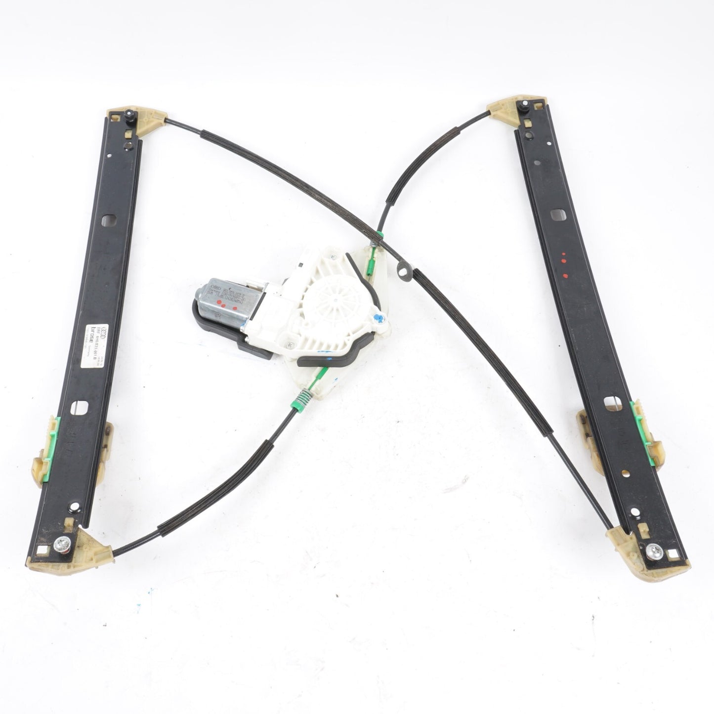 11-17 AUDI A8L REAR LEFT DRIVER SIDE WINDOW REGULATOR & MOTOR OEM