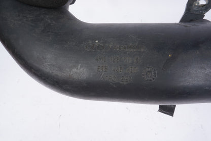 2011 - 2012 Audi A8 Quattro Center Air Intake Hose Tube Suction Pipe OEM