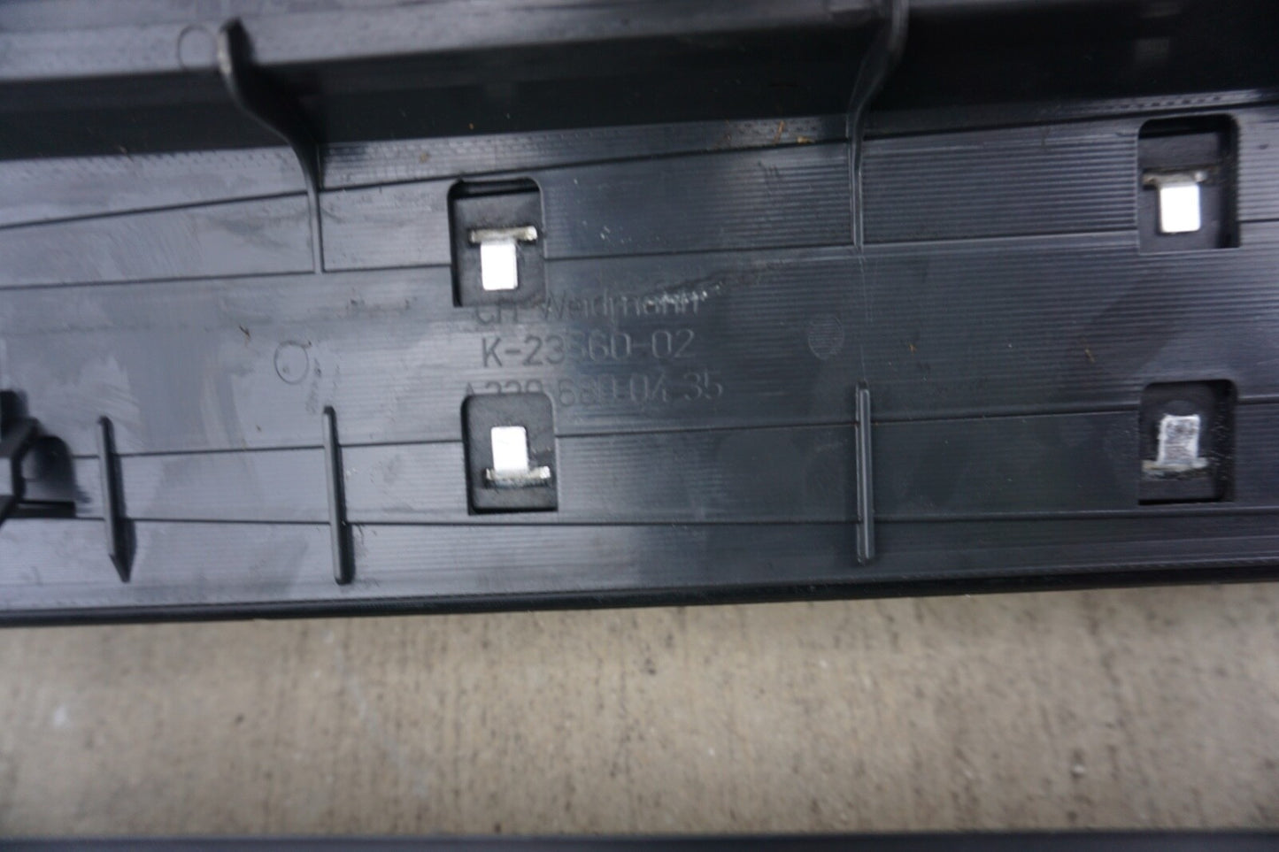 03-12 Mercedes R230 SL500 SL550 SL600 Door Step Sill Left and Right Set OEM