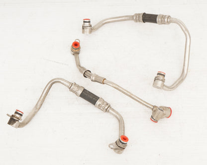 2007 - 2010 BMW 335i E93 TURBO HOSE PIPE LINE SET OF 3 OEM