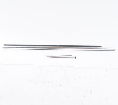 2014-2019 MASERATI GHIBLI FRONT RIGHT PASSENGER SIDE WINDOW BELT MOLDING SET OEM